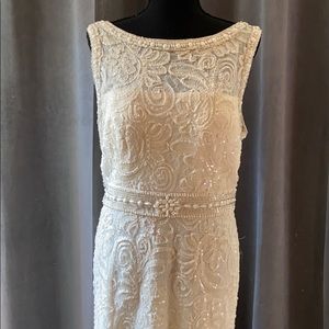 Ivory Beaded Wedding Dress